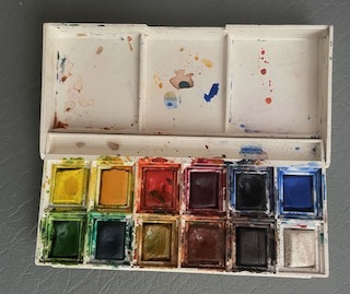 Winsor Newoton Watercolors – Watercolors painting example